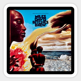 MILES DAVIS - BITCHES BREW Sticker